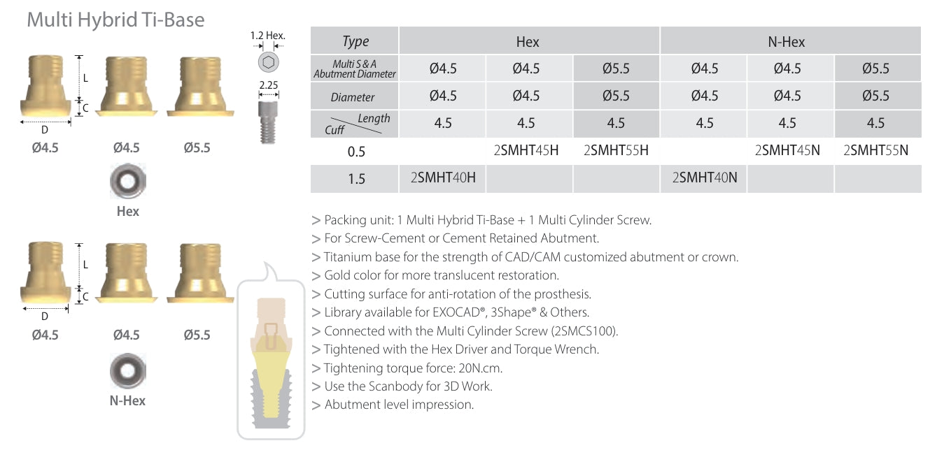 MUA Mutli Hybrid Tibase