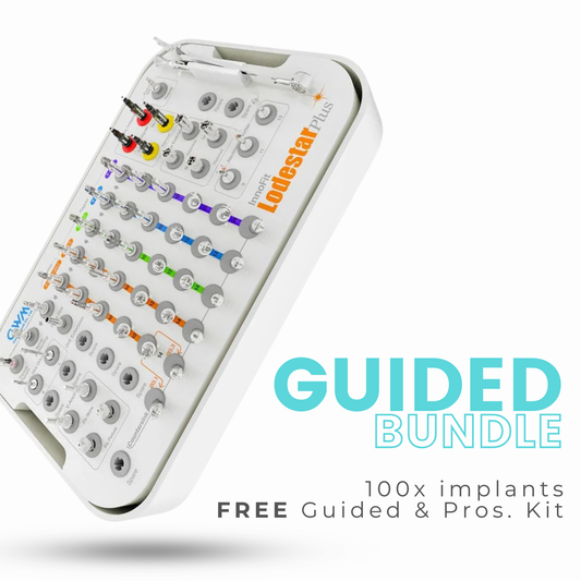 Cowellmedi INNO 100 Implant Bundle  FREE Guided & Prosthetic Kit