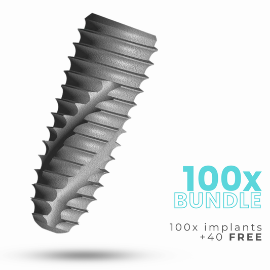 Cowellmedi INNO 100 Implant Bundle  40 Free Implants