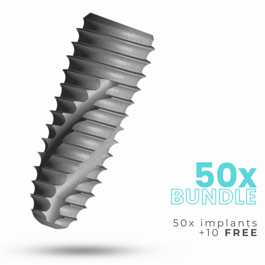Cowellmedi INNO 50 Implant Bundle  10 Free Implants