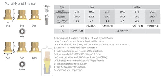 MUA Mutli Hybrid Tibase