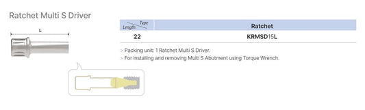Ratchet Multi S Driver