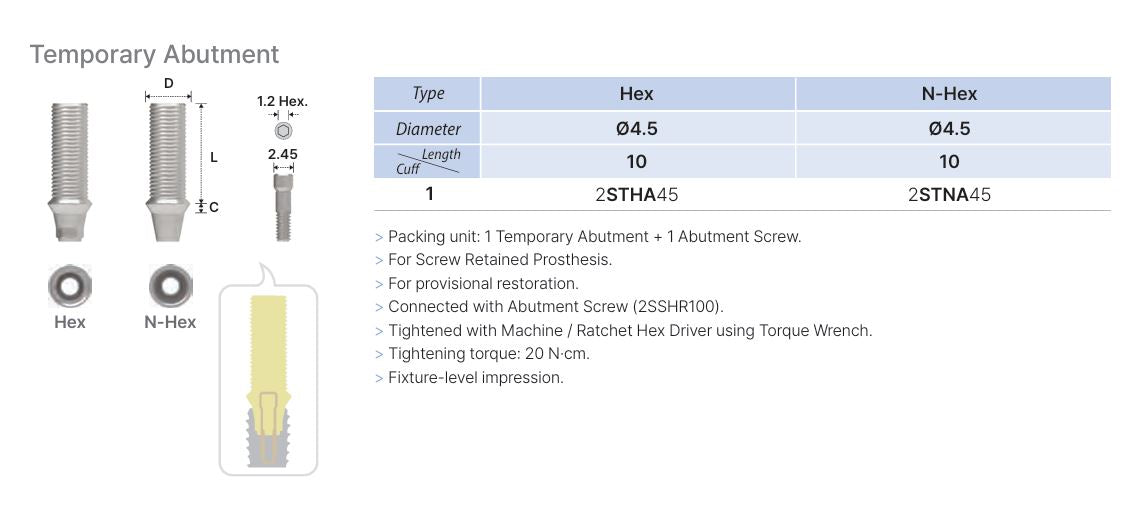 Temporary Abutment