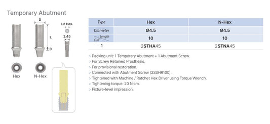 Temporary Abutment